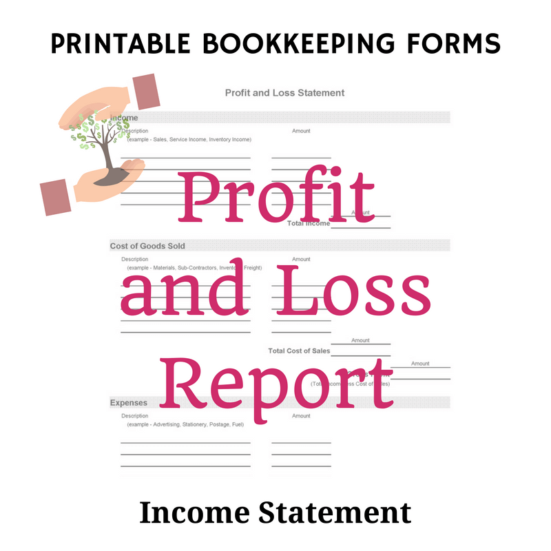 Free Bookkeeping Forms and Accounting Templates ...