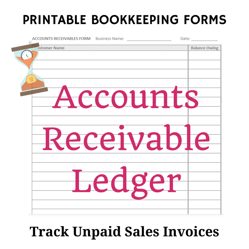 Free Bookkeeping Forms And Accounting Templates Printable PDF