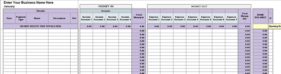 Bank Book Template HQ Printable Documents