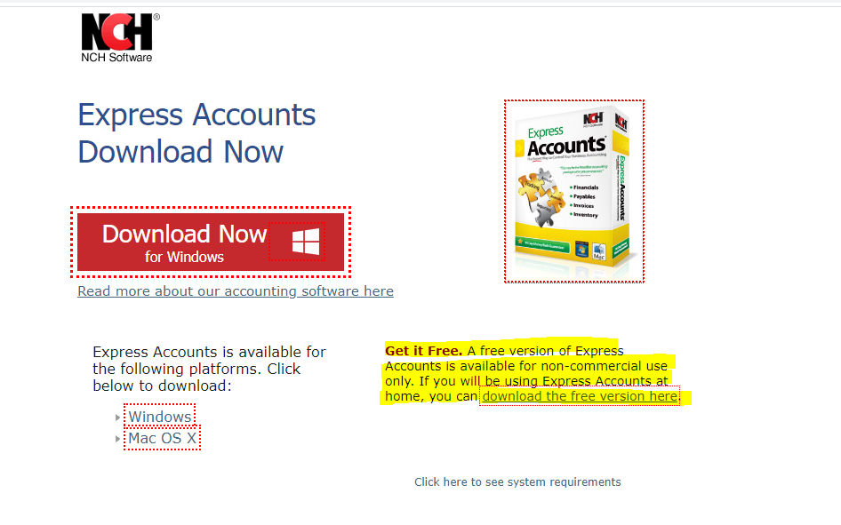 express accounts by nch software